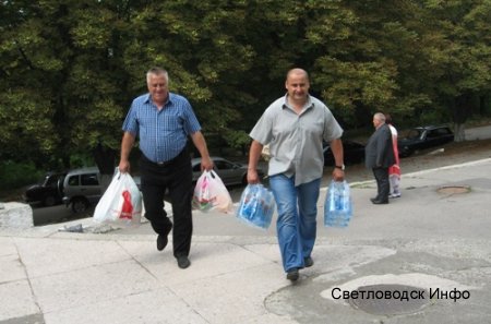 Міський голова відвідав біженців Міський голова відвідав біженців