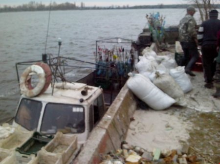 Браконьеры на водохранилище