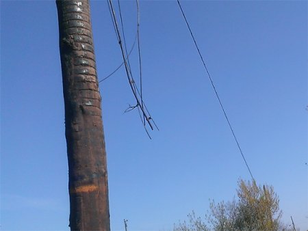 В Новоукраинке украли телефонный кабель