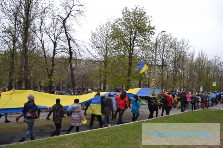 Відповідь сепаратистам - ланцюг Єднання!