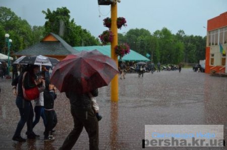 Вчора у Кіровограді гроза з градом