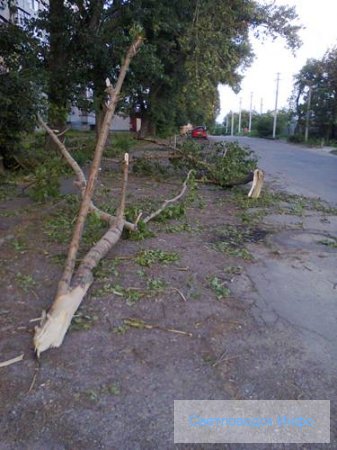 Буревій в місті