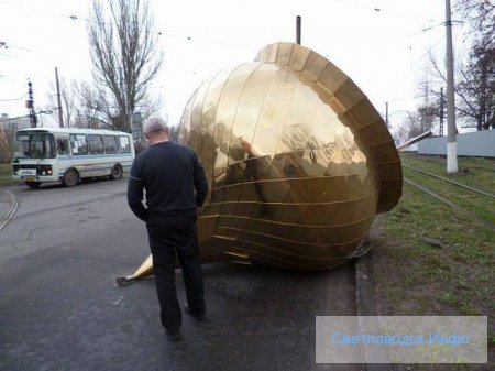 В Лубнах упал купол церкви, проклинавшей украинских солдат