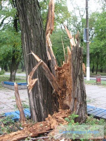 Містом пройшов буревій