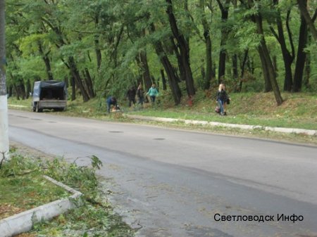 Містом пройшов буревій