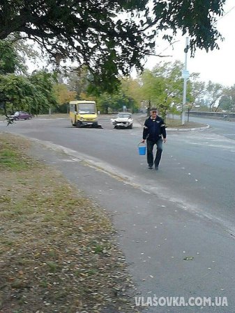 Маршрутка Власовка-Светловодск попала в ДТП